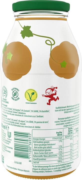 Immagine prodotto Knorr Zuppa di crema di zucca con ingredienti 100% naturali (450 ml)