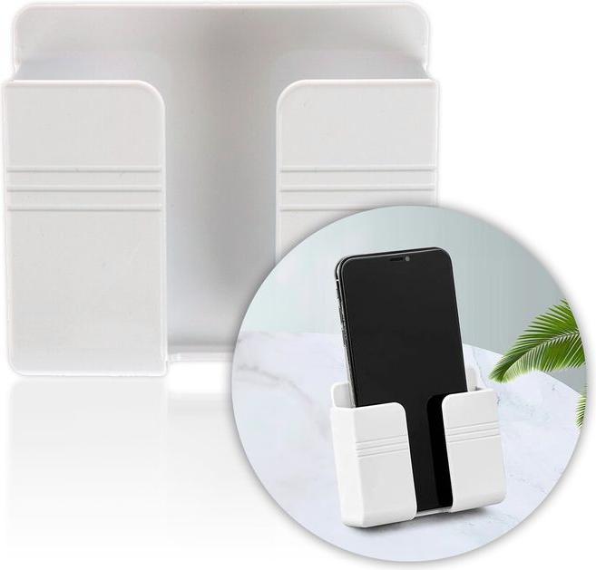 Produktbild Hermex Handy Halter Aufbewahrung Ladestation Smartphone Wandhalterung