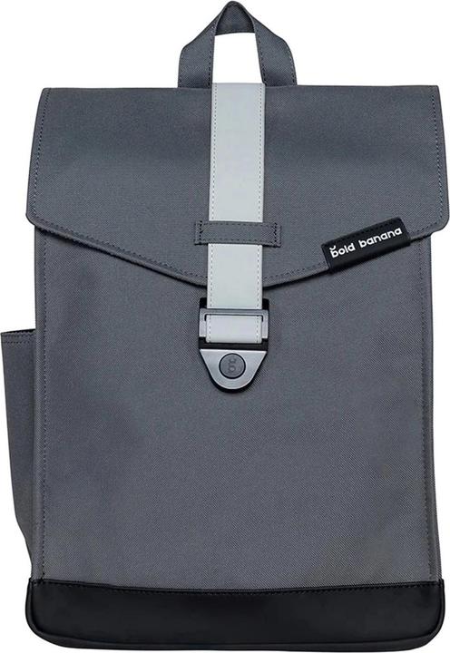 Produktbild Bold Fett Bananen -Laptop -Rucksack / Rucksack / Schultasche - 15,6 Zoll - Umschlag - Grau