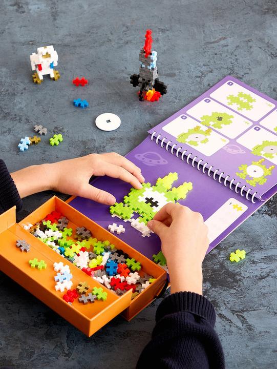 Actual product image Plus-Plus 125 Kreativ Bausteine Puzzle Weltraum