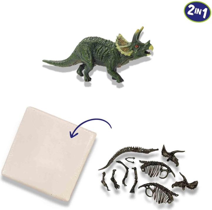 Produktbild Ses Explore Dino and Skeleton Dig 2in1 – Triceratops