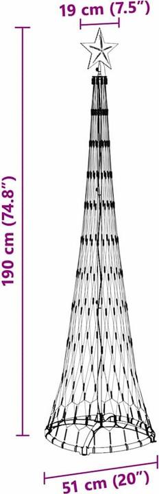 Image du produit vidaXL Weihnachtsdekoration