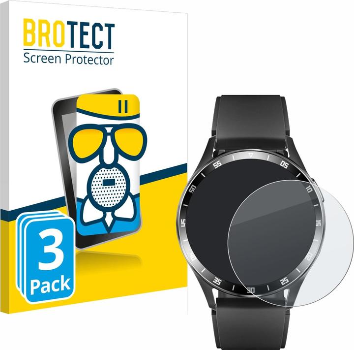 Produktbild BROTECT AirGlass Panzerglasfolie Matt (Smartwatch 1.39")
