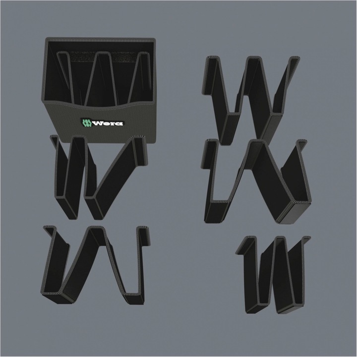 Immagine prodotto Wera Kraftform 2go 100 (Viti con testa a intaglio, Torx (TX), Cacciavite a croce PZ, Fessura croce Phillipps (PH))