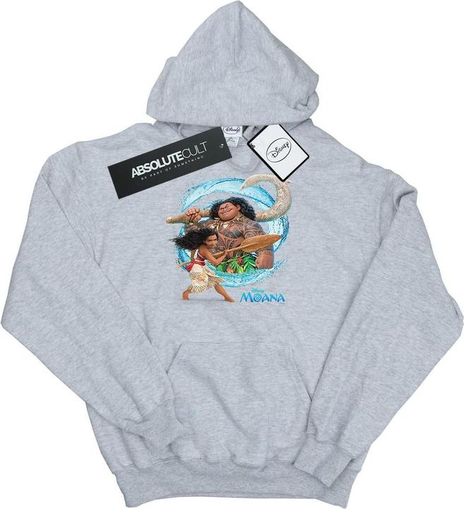 Produktbild Disney Moana And Maui Wave Kapuzenpullover Mädchen (140, 146)