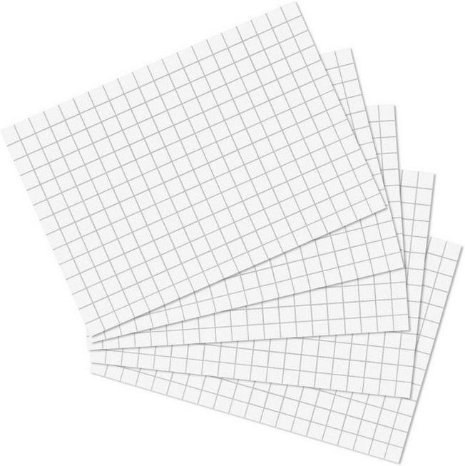 Image du produit Biella Fiches d'index vérifiées A7 (A7, 200 g/m², 100 x)