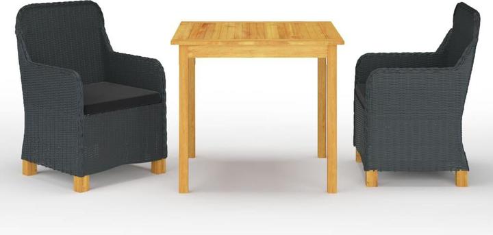 Produktbild vidaXL Garten-Essgruppe (85 x 85 x 74 cm)