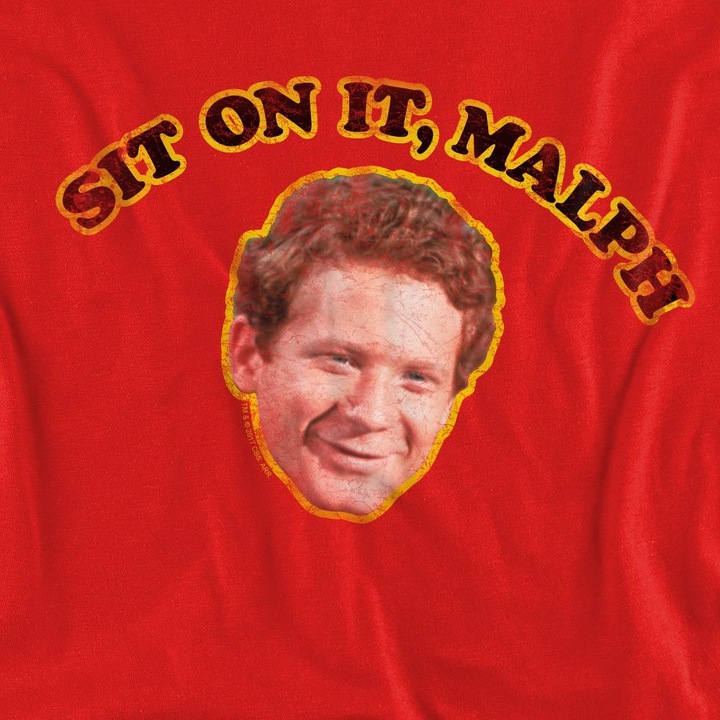 Actual product image Happy Days Unisex Adult Sit on it Malph Sweatshirt (M)
