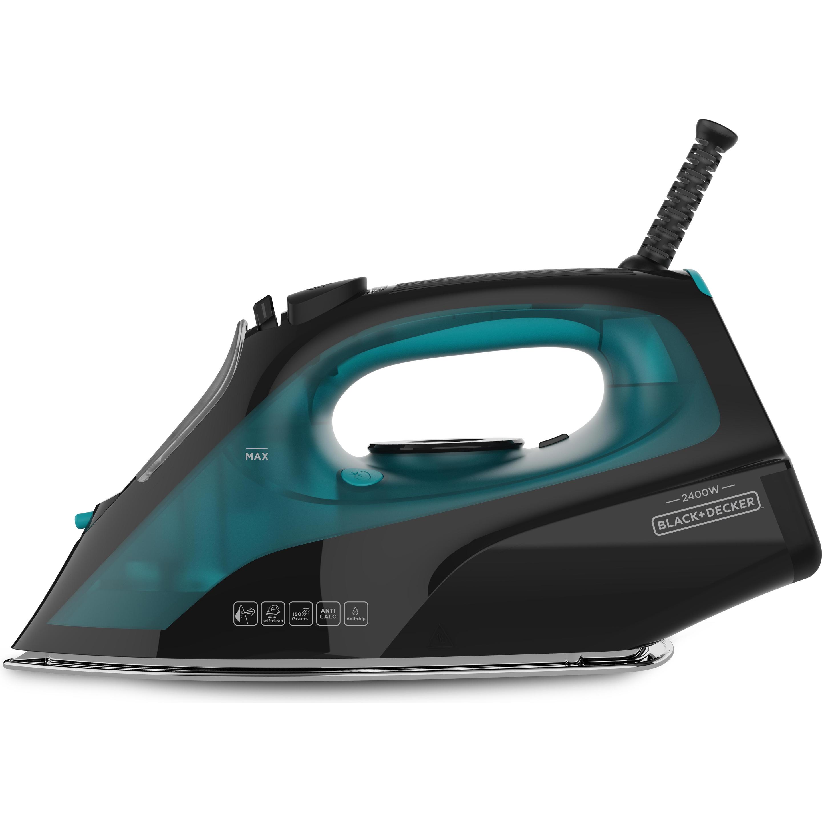 Black & Decker BXIR2403E, Bügeleisen, Grün, Schwarz