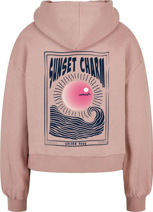 Actual product image Merchcode Ladies Sunset Charm Oversized Hoody - 170047 (3XL)