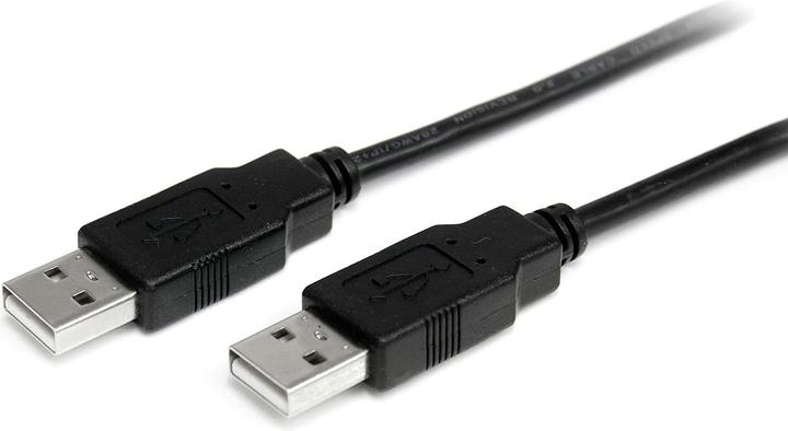 Immagine prodotto StarTech Cavo USB 2.0 A-A da 1m - Cavo di collegamento USB maschio/maschio - Nero (1 m, USB 2.0)