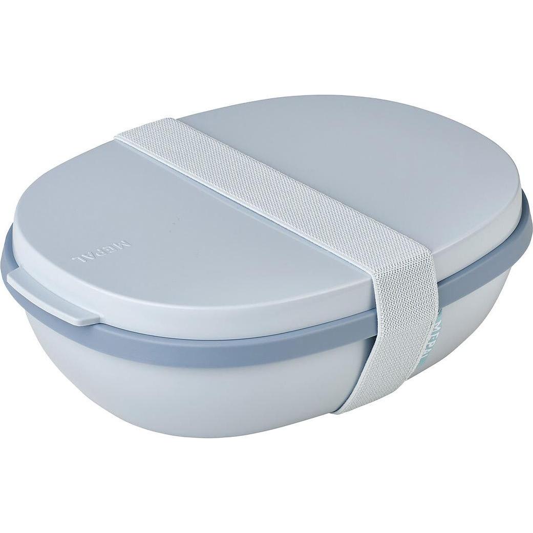 Mepal Lunchbox ellipse Duo nordic blue 107640015700, Lunchbox, Blau