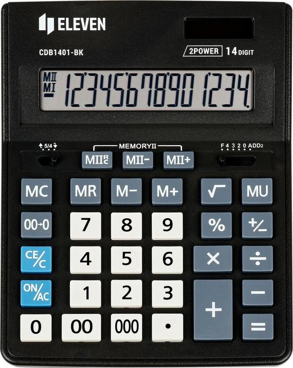 Eleven Taschenrechner CDB1401-BK