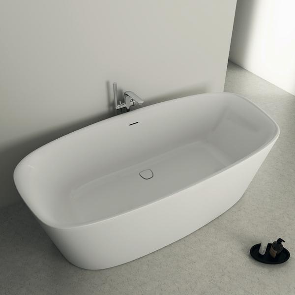 Image du produit Ideal Standard Baignoire ovale Dea 90 x 190 cm blanc alpin lisse E306801 (290 l, 190 cm, 90 cm)