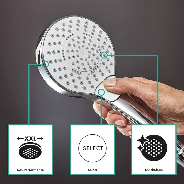 Actual product image hansgrohe Showerpipe CROMA SELECT 280 AIR 1JET