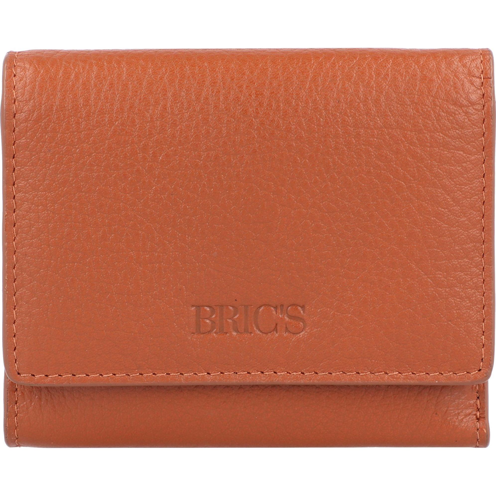 Brics, Damen, Portemonnaie, Marmolada Geldbörse RFID Leder 10,5 cm, Braun