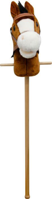 Actual product image Spielmaus Plush hobby horse with sound, brown, 98 cm