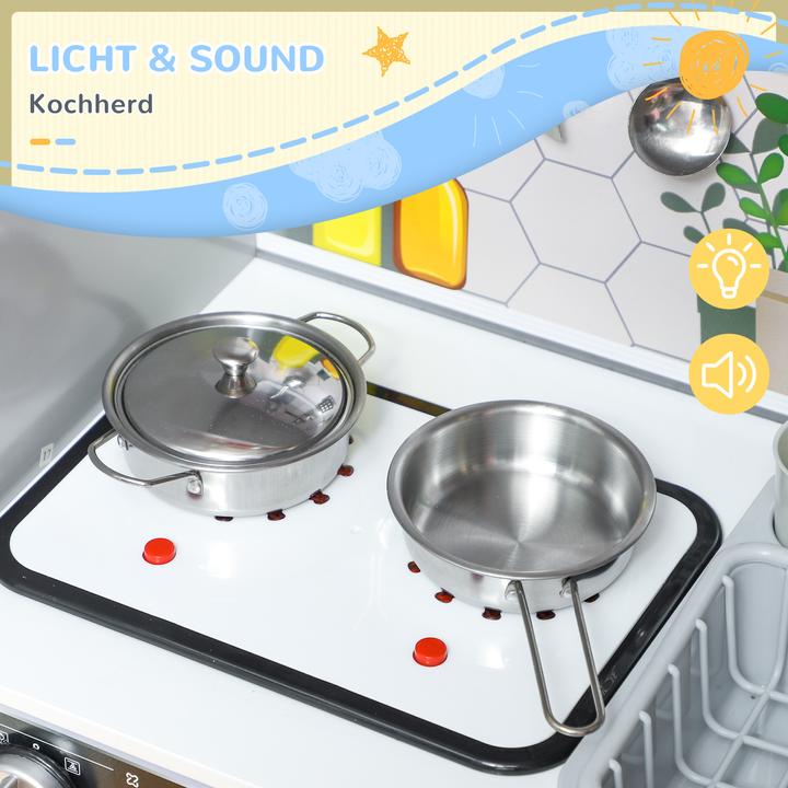 Produktbild Aiyaplay Kinderküche MDF Weiss
