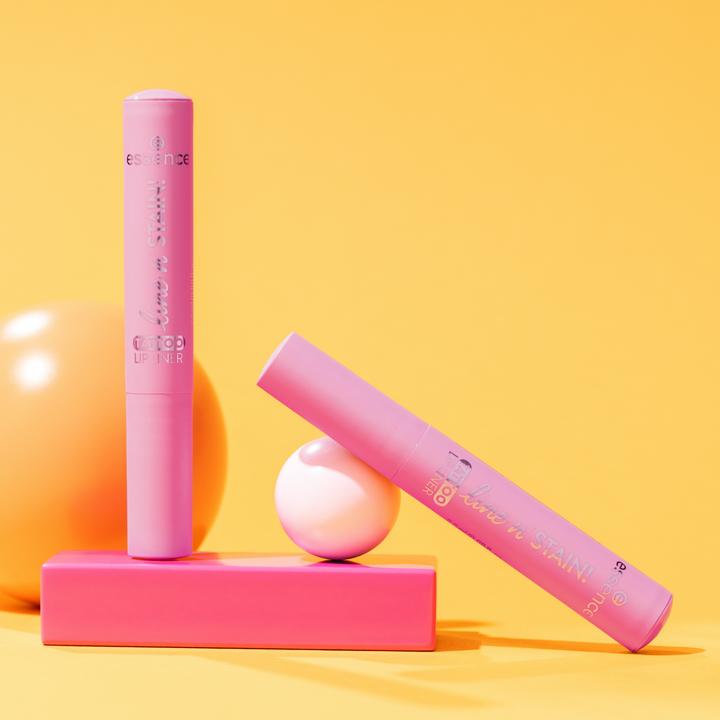 Actual product image essence line n' stain (01 Everyone's Nude-Pink)