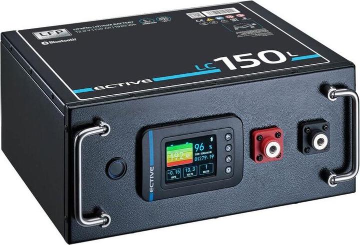 Image du produit Ective LC 150L LT 12V LiFePO4 Lithium Batterie sous-siège 150Ah (12 V, 150 Ah)