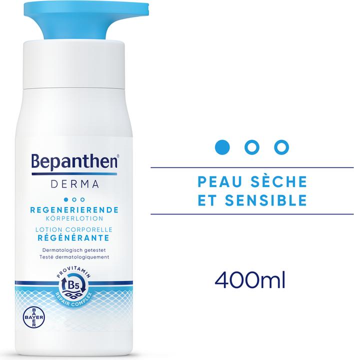 Actual product image Bepanthen Derma Regenerierende Körperlotion (Body cream, 400 ml)