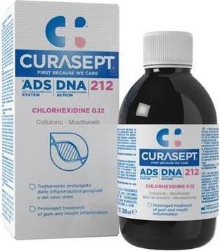 Actual product image Curasept Ads 212 Oral Rinse For Relief From Irritations 0.12% Chlorhexidine 200ml (200 ml, Mouthwash)