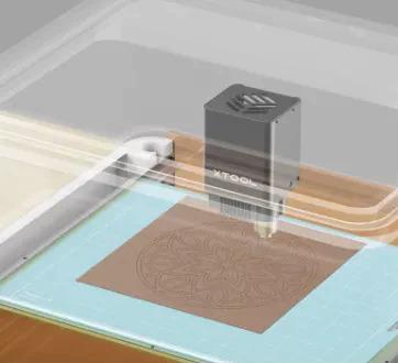 Image du produit XTool M1 Riser Base avec panneau en nid d'abeille