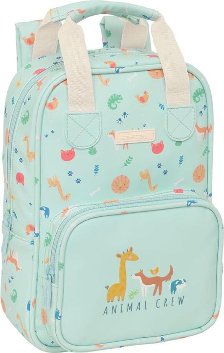 Produktbild Safta Schulrucksack Pandi Hellblau 20 x 28 x 8 cm