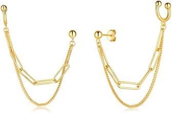 Produktbild JVD - Original gold-plated earrings SVLE0726SH2GO00