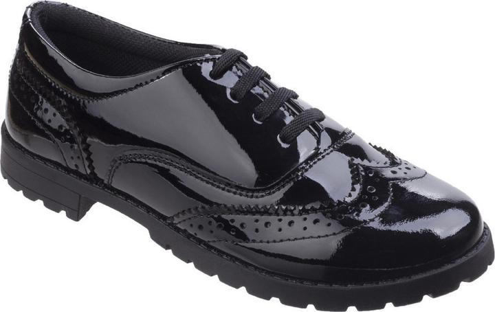 Produktbild Hush Puppies Mädchen LederSchnürschuhe Eadie Jnr im BudapesterStil (29)