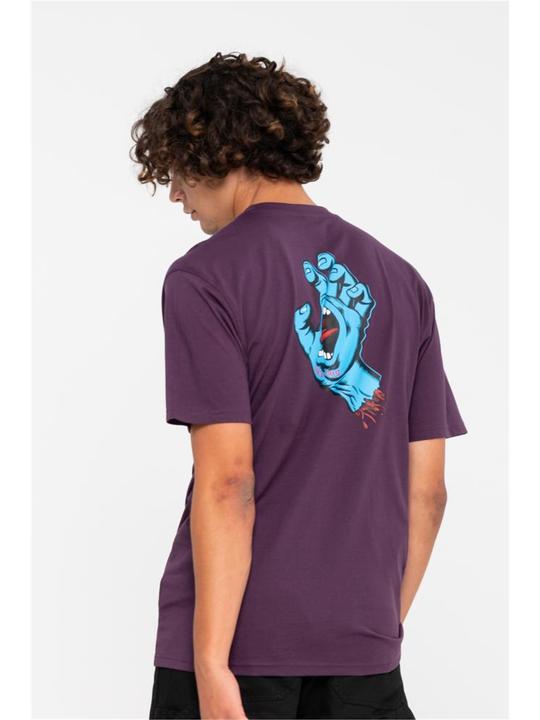 Actual product image Santa Cruz Screaming Hand Chest T-Shirt (M)