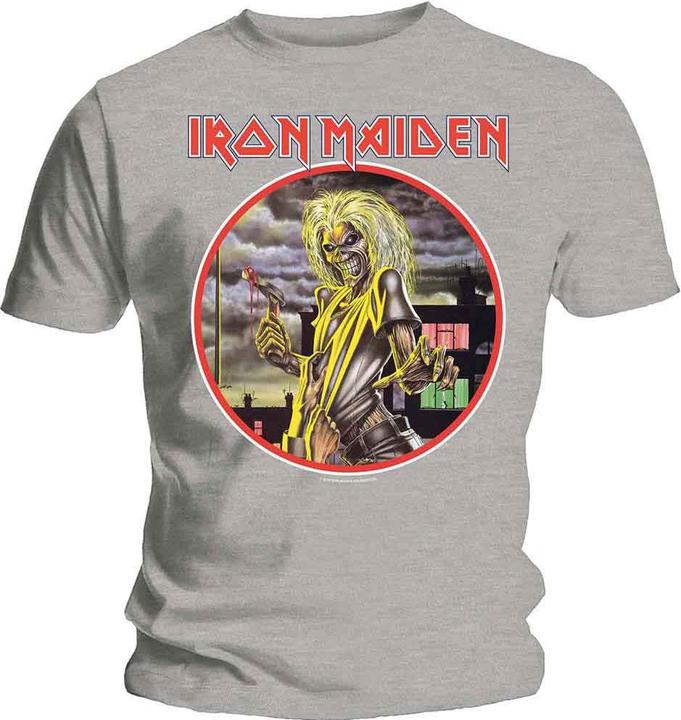 Iron Maiden Killers Circle Mens Heather (S)