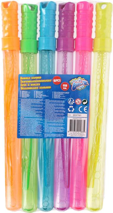 Bubblez Bubble Sword 6pcs assorted
