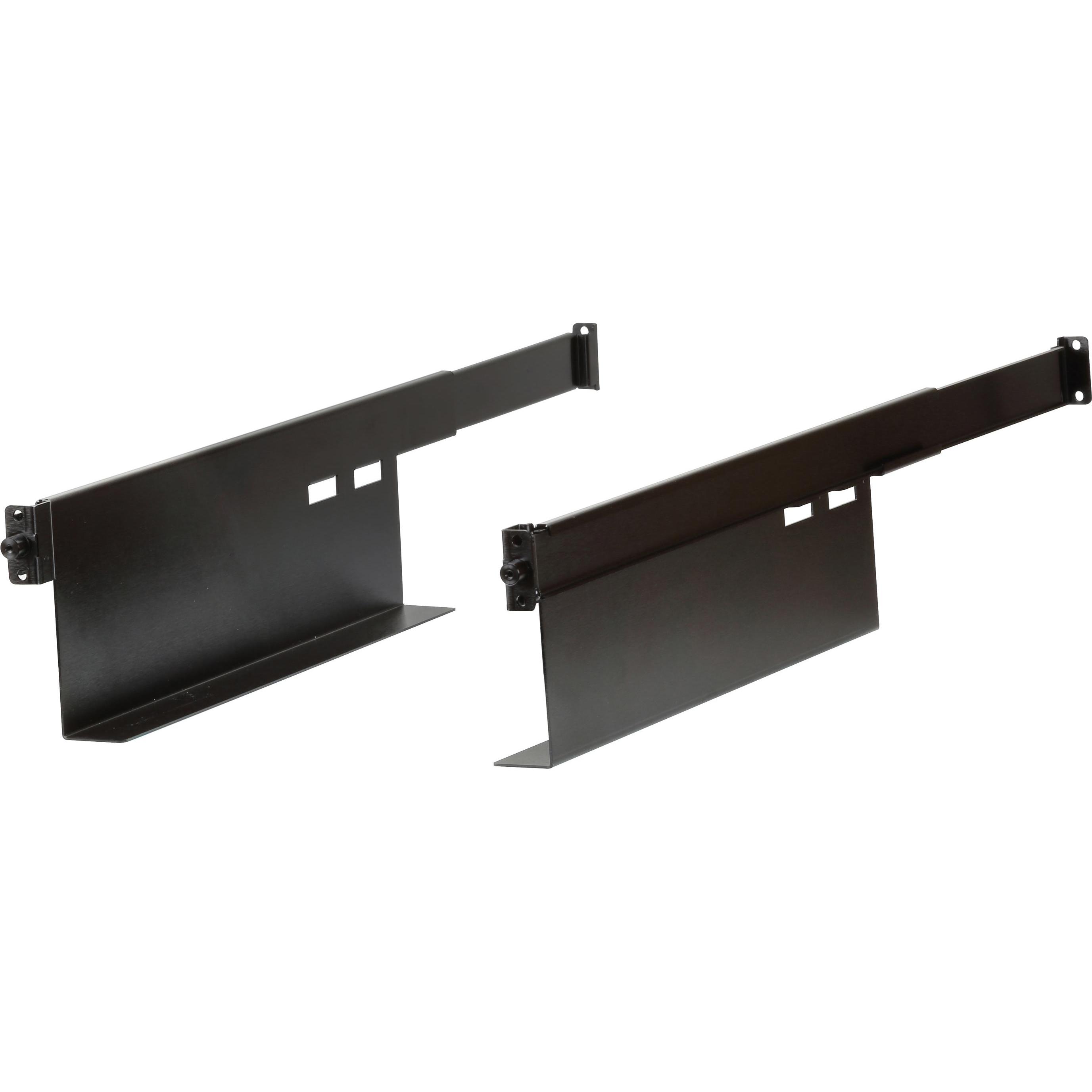 Aten Rack mount kit for The KE, Serverschrank Zubehör, Schwarz