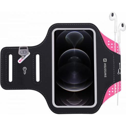 Swissten SV0155232010, Smartphone Sportarmband, Pink