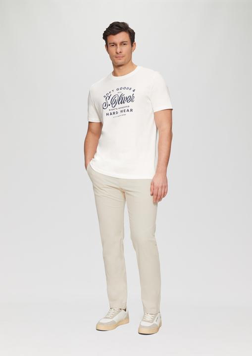 Produktbild S.Oliver Hose Phoenix: Strukturierte Chino mit Elastikbund (W32/L34)