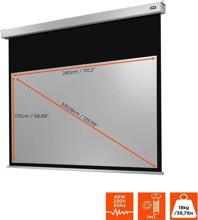 Produktbild Celexon Motor Professional Plus, 16:10 (129.92", 16:10)