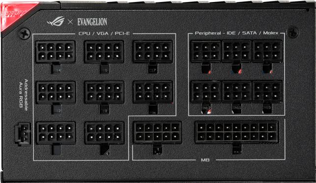 Actual product image ASUS ROG Thor Platinum II EVA Edition (1000 W)