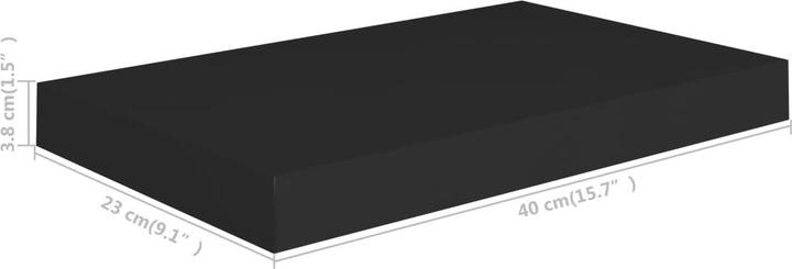 Actual product image vidaXL Wandregal (23 x 40 x 4 cm)