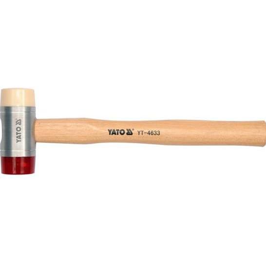 Yato, Hammer, Blechhammer mit Holzstiel 150g 250mm (YT-4630) (150 g)