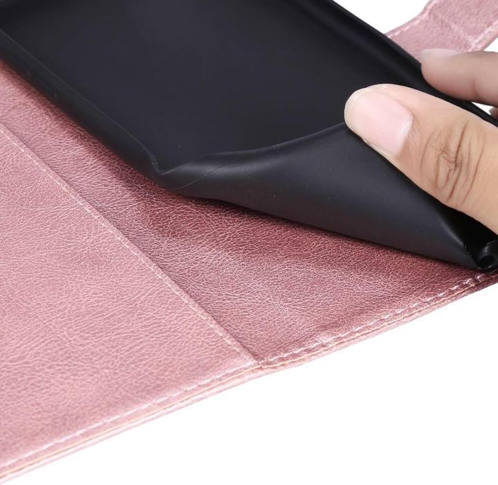 Actual product image Cover-Discount Galaxy A14 - Leather Case Cover pink (Samsung Galaxy A14)