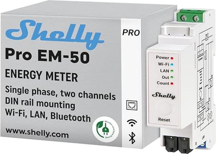 Actual product image Shelly PRO EM - 50