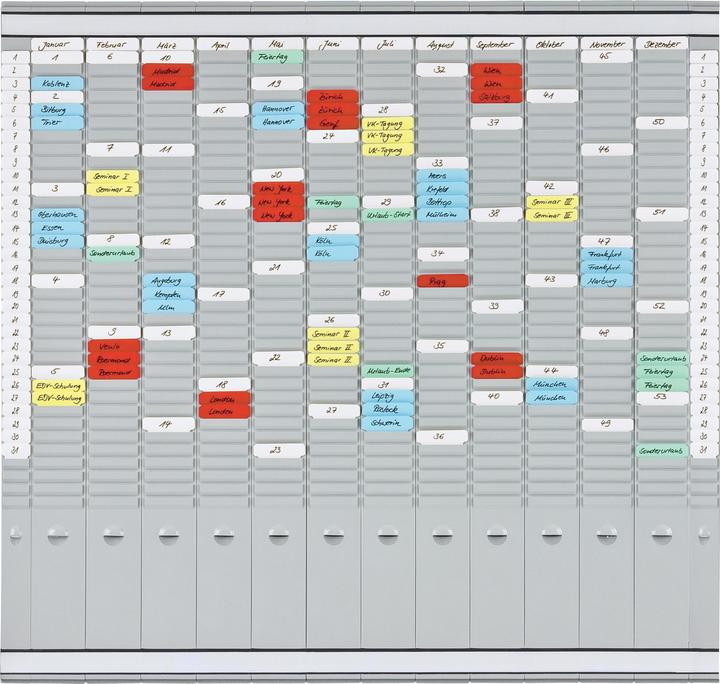 Actual product image Franken PLANNING BOARD 12TRÄG.35FÄC (10.5 x 25.5 x 81 cm)