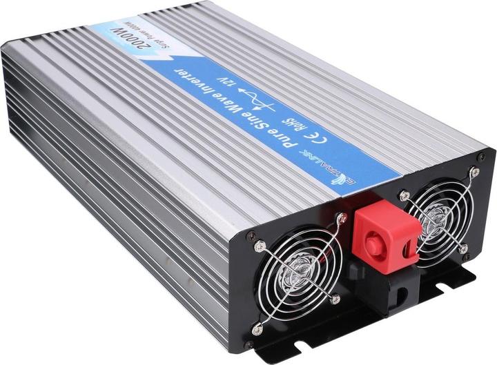 Actual product image Extralink VOLTAGE CONVERTER 12V - 230V, 2000W, PURE SINUS OPIP-2000W