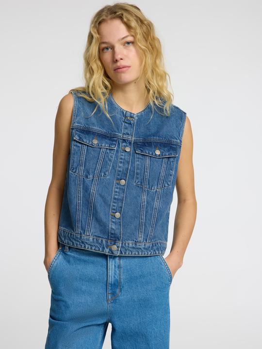 Produktbild Selected Femme Cropped Jeansweste (40)