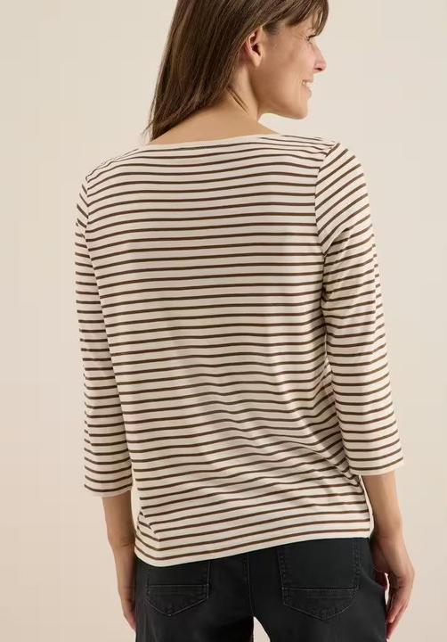 Immagine prodotto Cecil T-shirt a righe donna con scollo a barca (M)