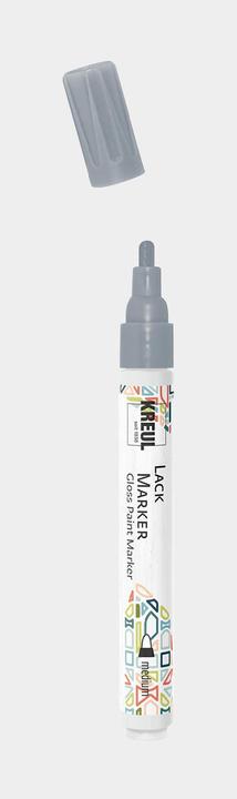 Produktbild Kreul Lackmarker "Gloss Paint Marker", medium, silber (1x)