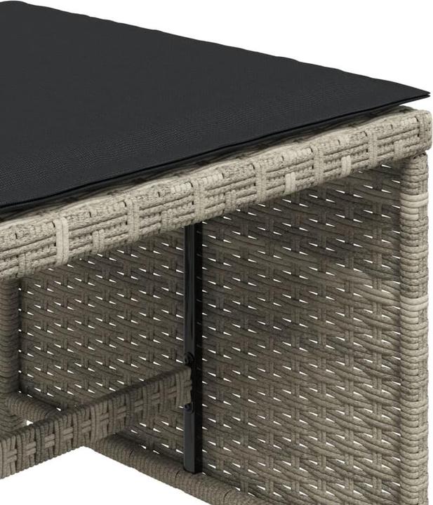 Actual product image vidaXL Gartenhocker