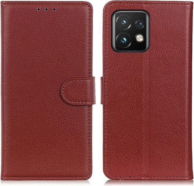 Produktbild MU Classic Litchi Leder Bookcover Series (Motorola Edge 40 Pro)