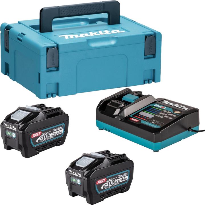 Produktbild Makita 191V35-5 Werkzeug-Akku und Ladegerät 5.0Ah Li-Ion (40 V)